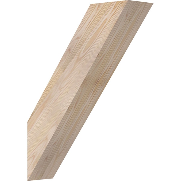 Ekena Millwork 5 1/2"W x 20"D x 26"H Traditional Smooth Knee Brace, Douglas Fir BRC06X20X26TRA00SDF - main